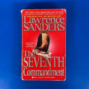 The Seventh Commandment by Lawrence Sanders (paperback)